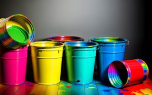 Rainbow of Paint Colors Rainbow of Paint Colors